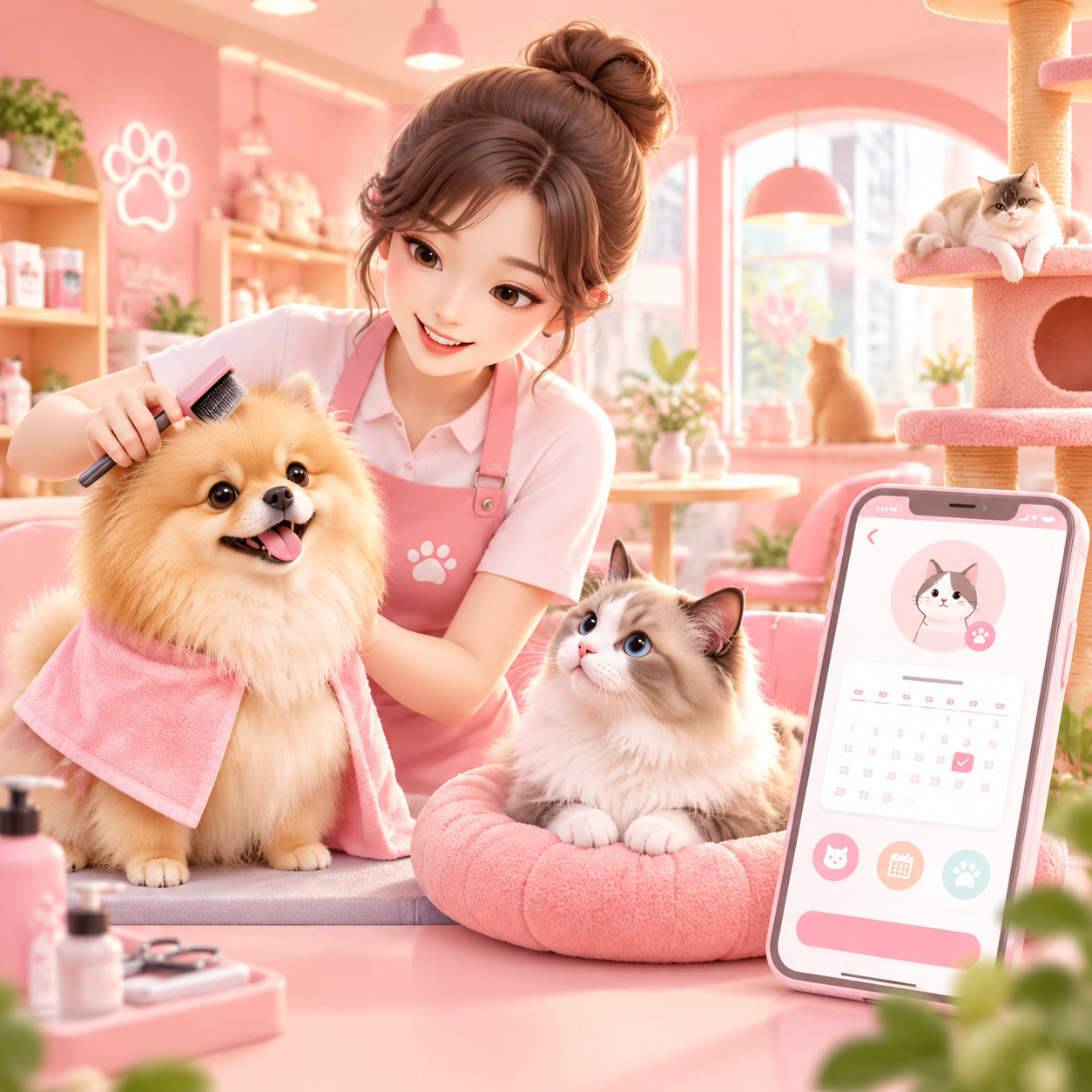 猫咖入场预约小程序